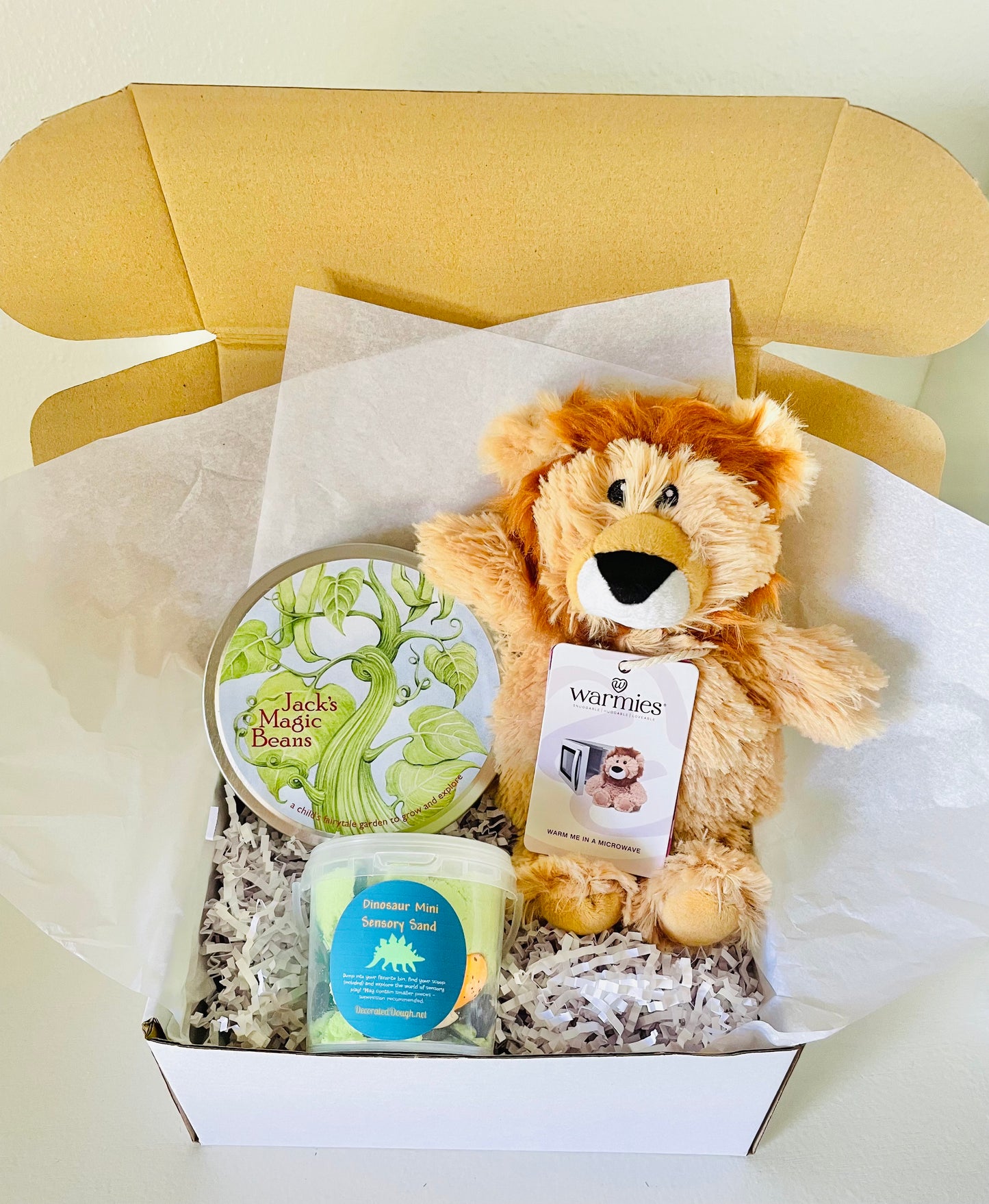 Dino + Lion Sensory Giftbox - Petit