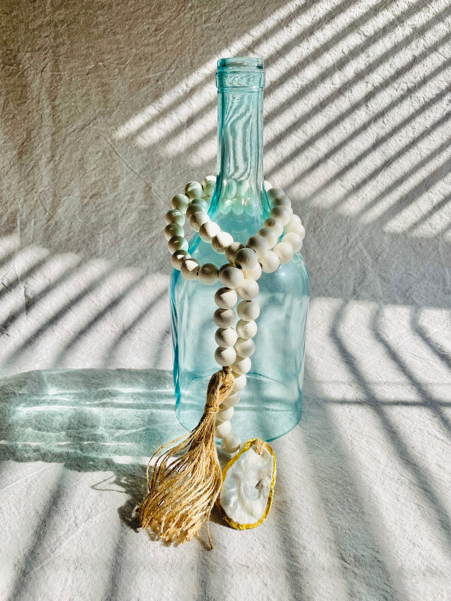 Oyster Blessing Beads - Pearl White