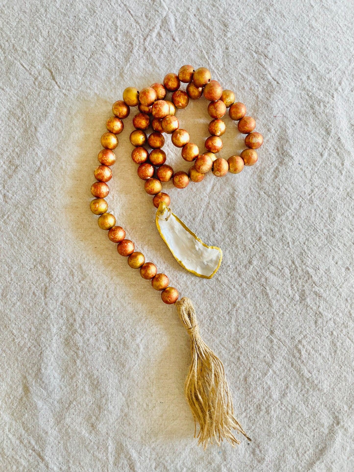 CUSTOM ORDER: Oyster Blessing Beads