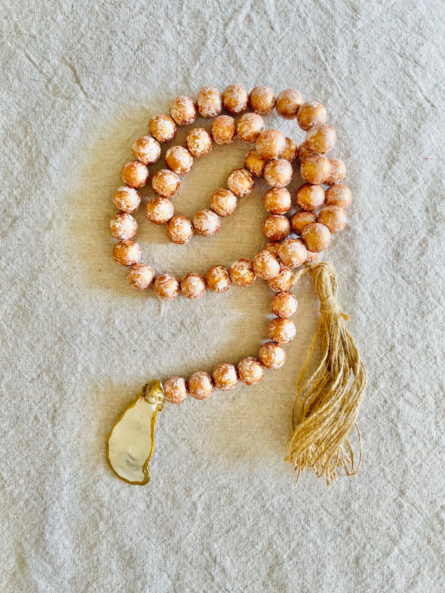 CUSTOM ORDER: Oyster Blessing Beads