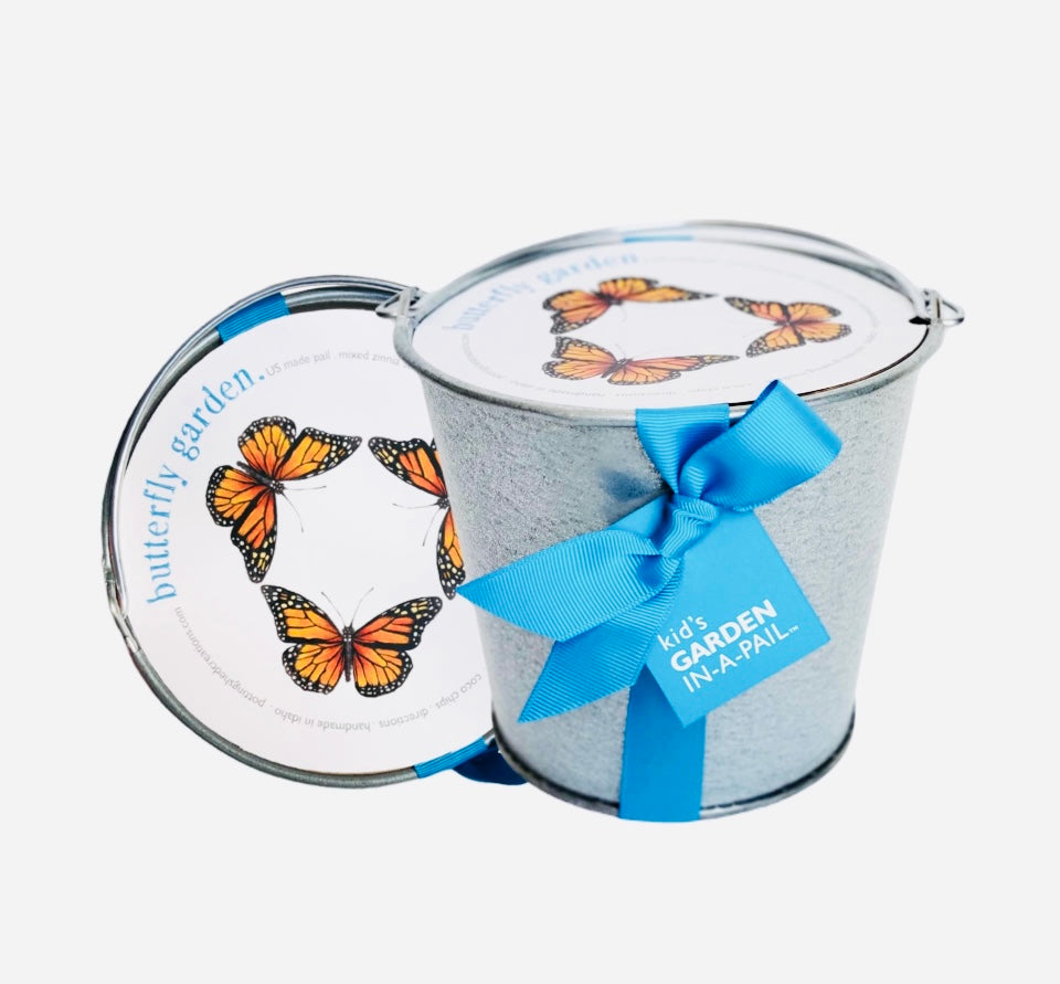 Kids Butterfly Garden in a Pail