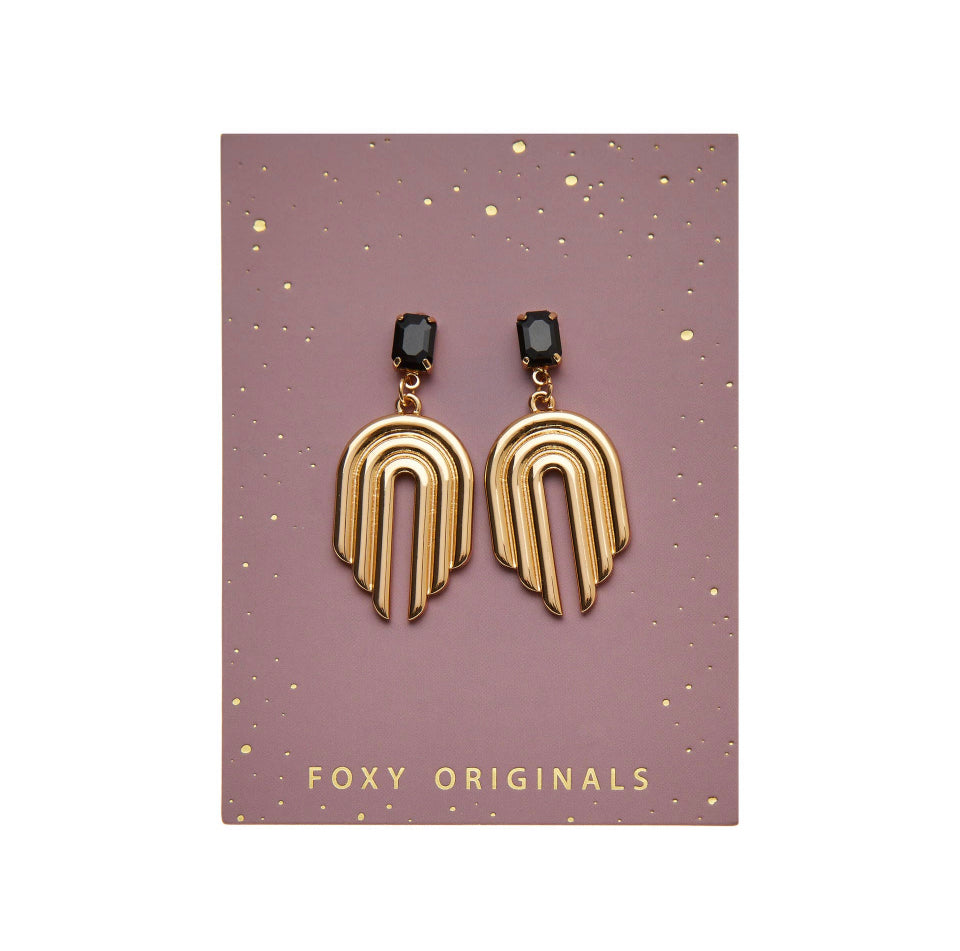 Ginger Cocktail Statement Earrings