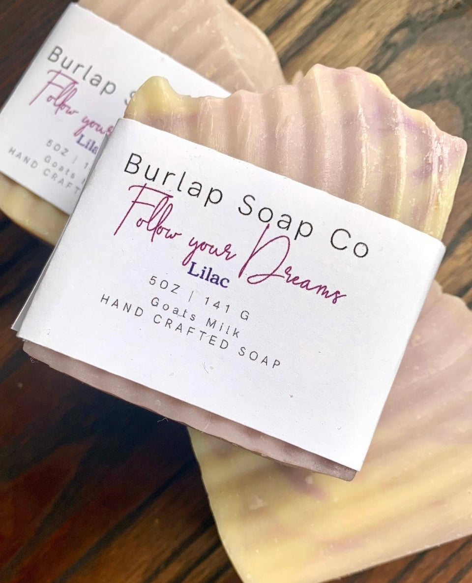 Follow Your Dreams Lilac Artisan Soap