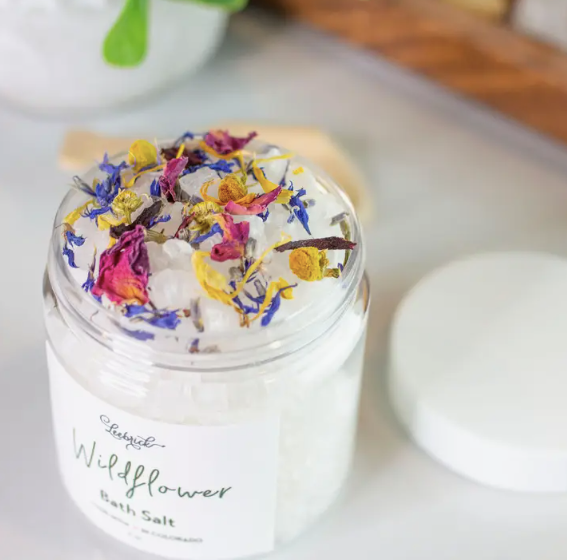 Wildflower Botanical Bath Salts by Leebrick