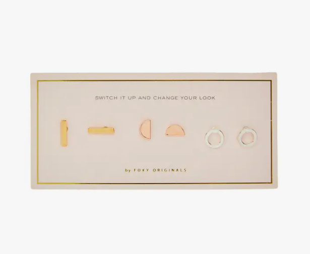 Geo Stud Earrings by Foxy Originals