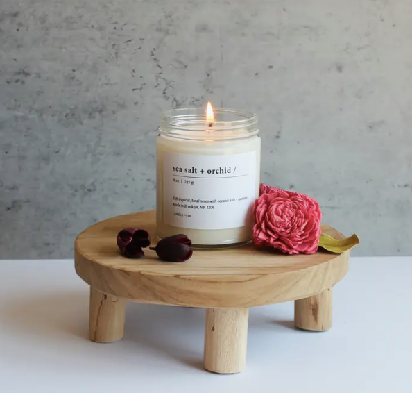 Sea Salt & Orchid Soy Candle 8 oz