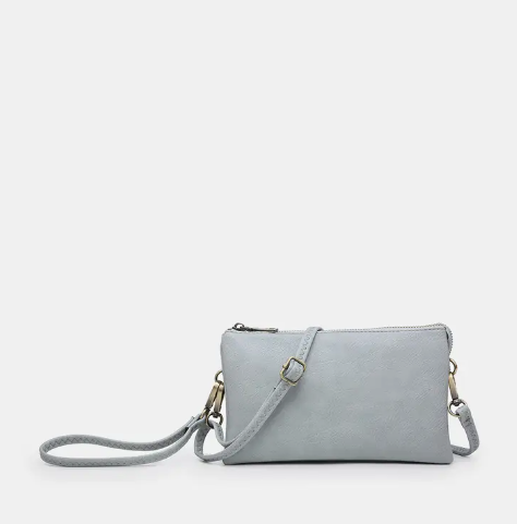 Riley 3 Compartment Crossbody/Wristlet