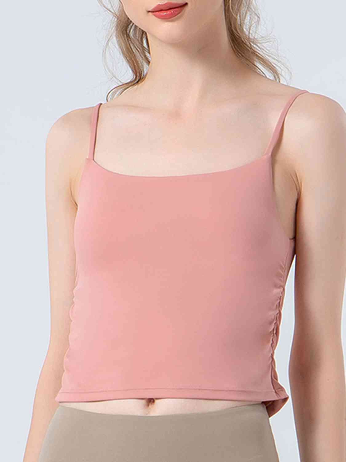Ruched Sports Cami
