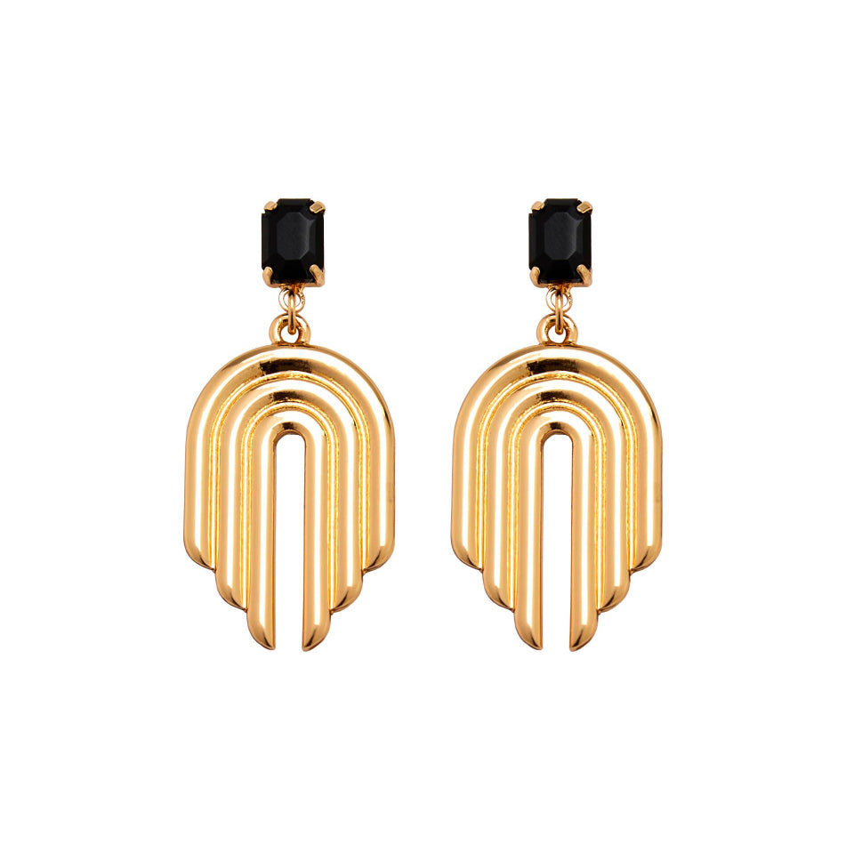 Ginger Cocktail Statement Earrings