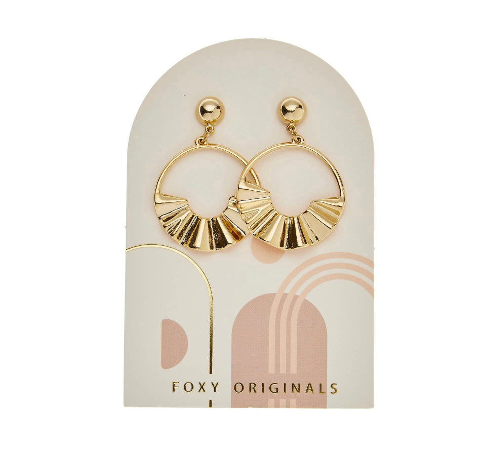 Dusk Earrings in Gold