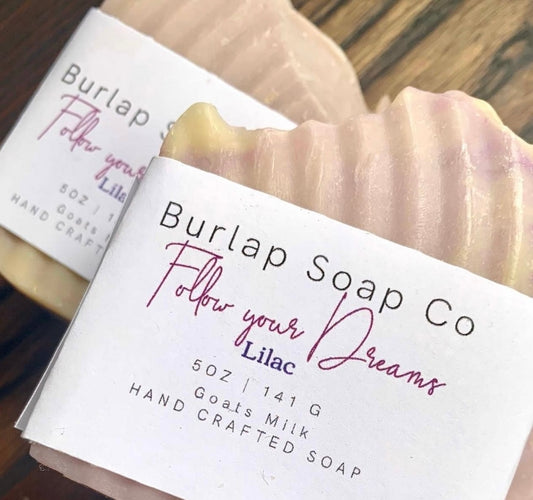 Follow Your Dreams Lilac Artisan Soap