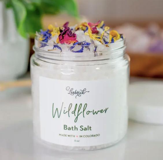 Wildflower Botanical Bath Salts by Leebrick