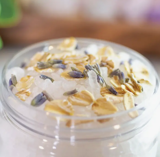 Lavender Oatmeal Botanical Bath Salts by Leebrick