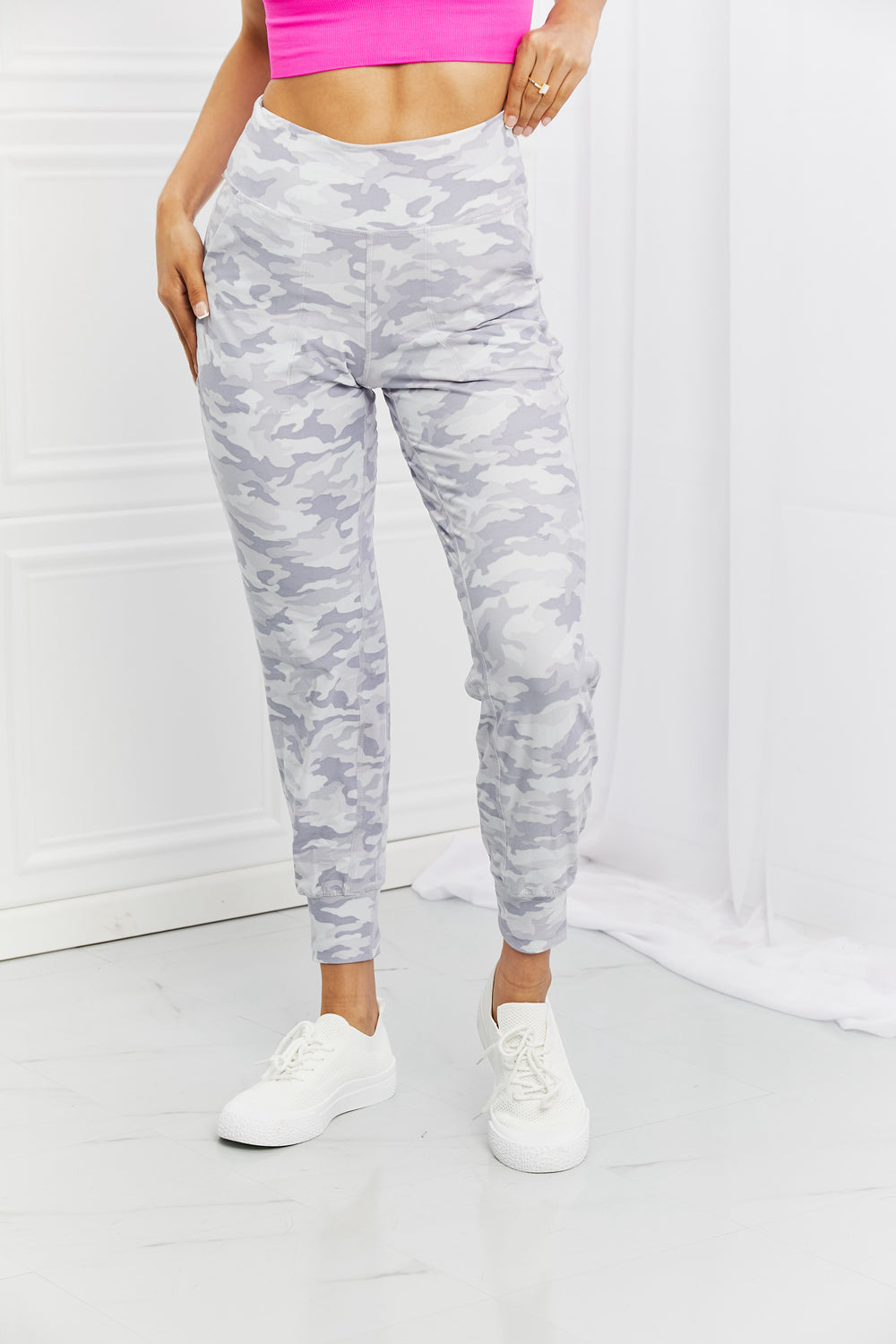 On The Go Full Size Slim Fit Joggers